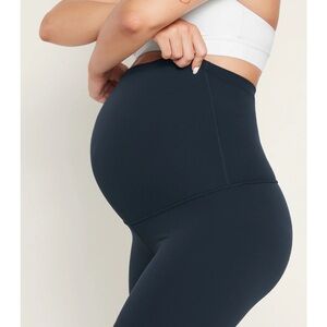 Momanda Navy Maternity Bike Shorts